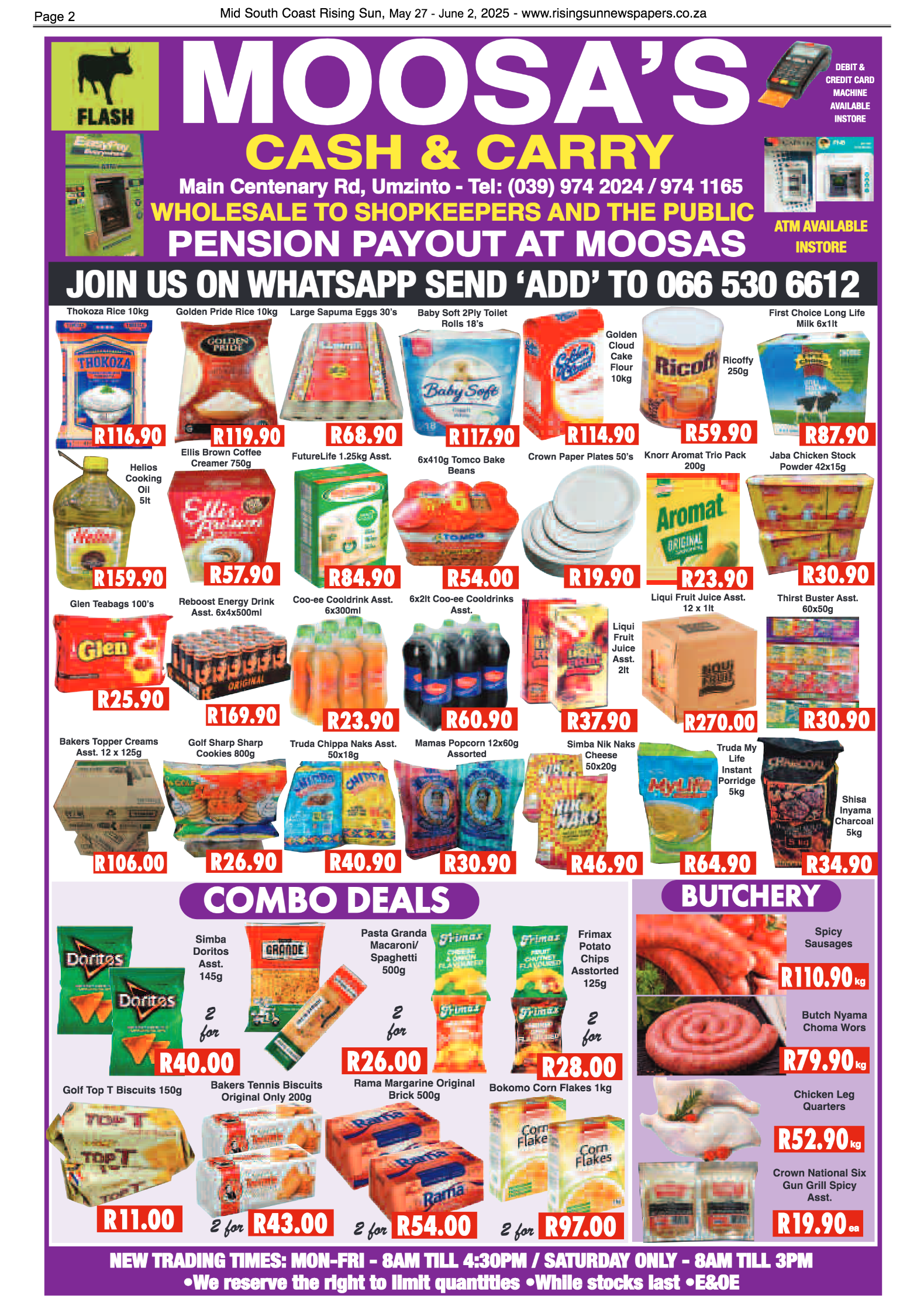 Mid South Coast Rising Sun E-Paper, May 27, 2025 page 2