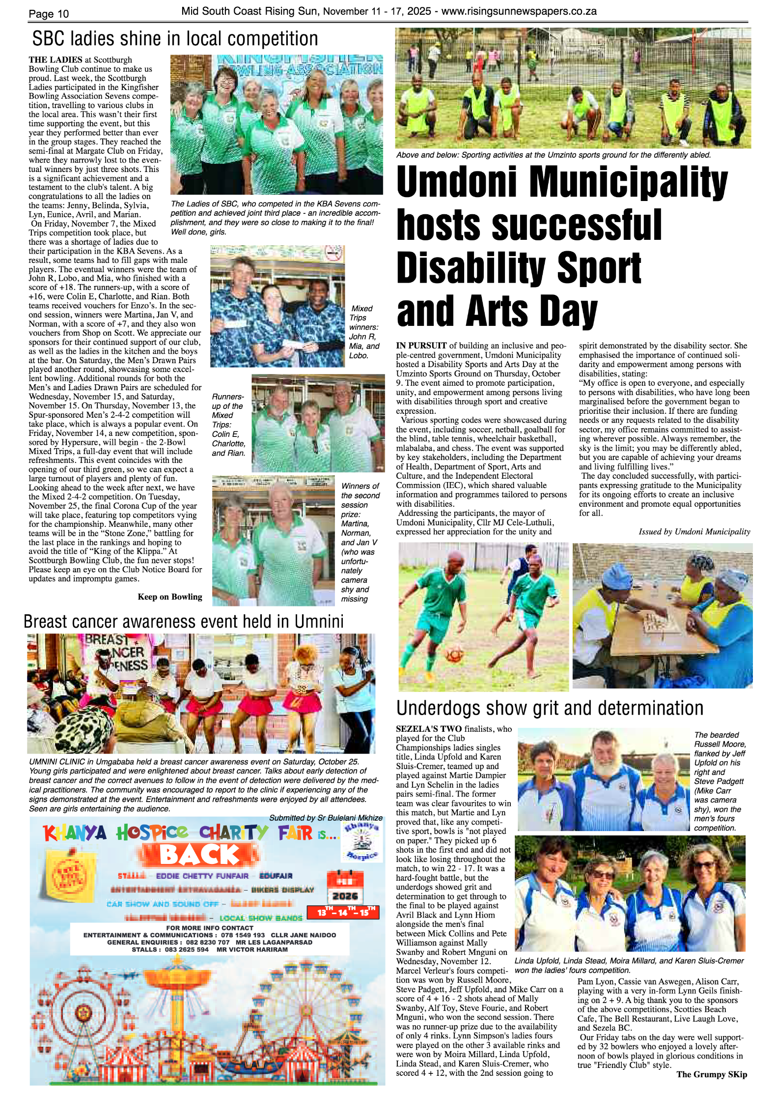 Rising Sun Mid South Coast November 11-17, 2025 page 10