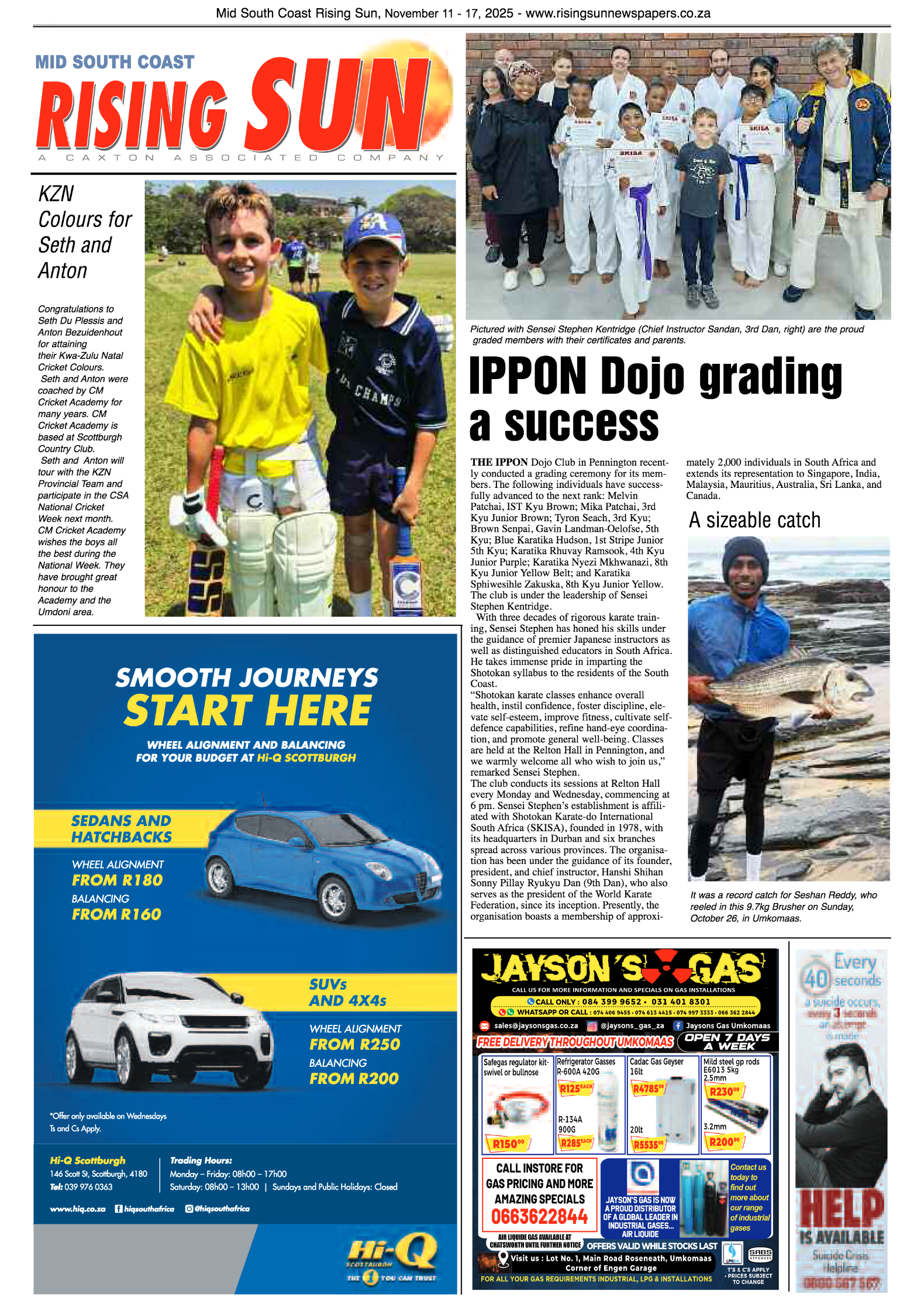 Rising Sun Mid South Coast November 11-17, 2025 page 12