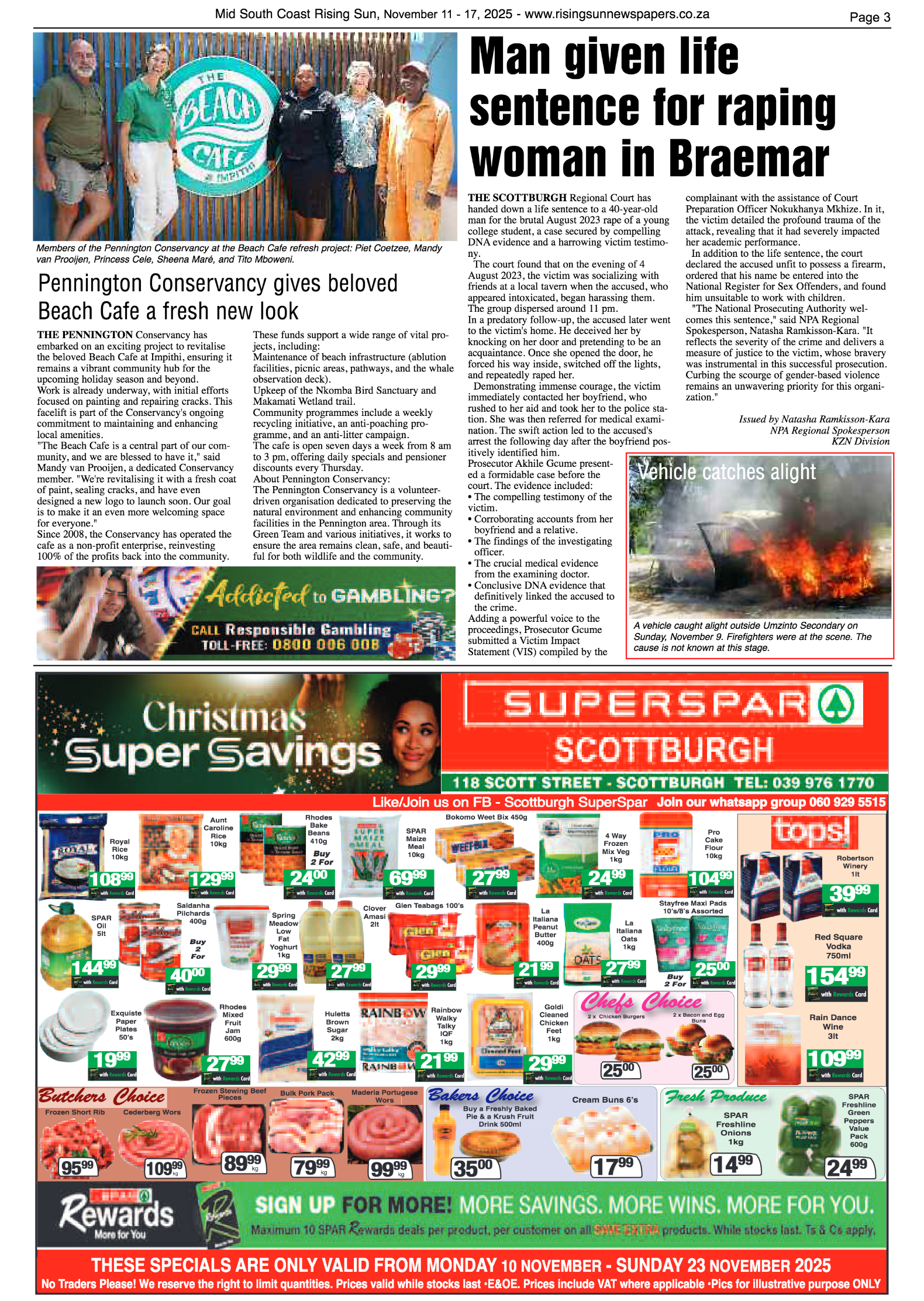 Rising Sun Mid South Coast November 11-17, 2025 page 3