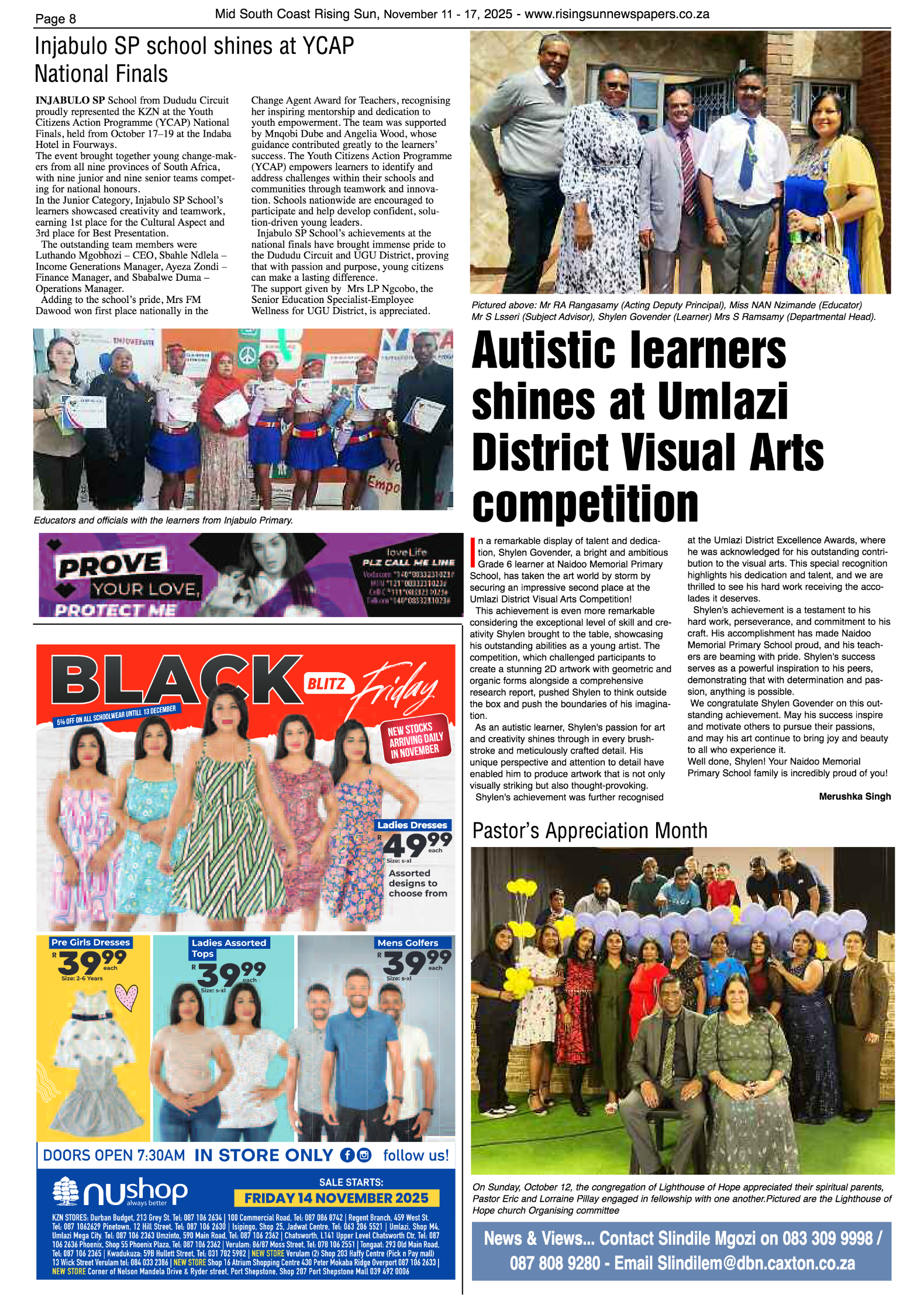 Rising Sun Mid South Coast November 11-17, 2025 page 8