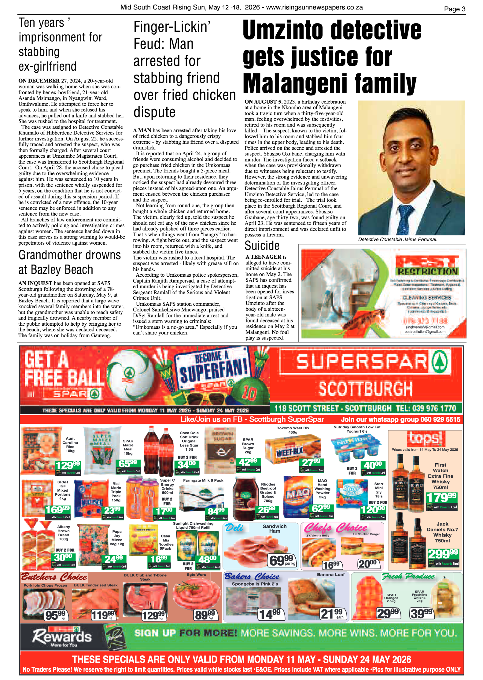 Mid South Coast Rising Sun E-Paper, May 12, 2026 | Rising Sun